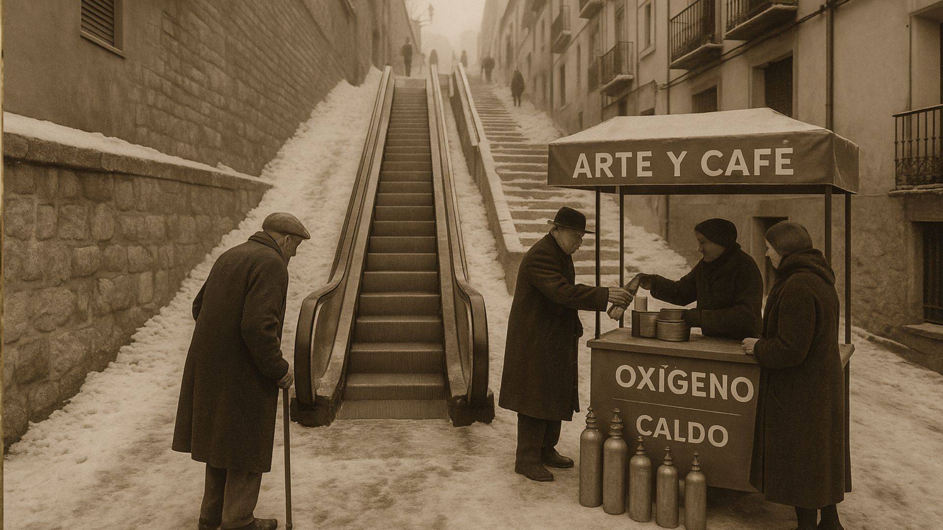 Escaleras mecánicas de Ávila